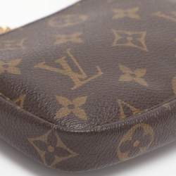 Pre Owned Louis Vuitton Monogram Canvas Mini Pochette Accessoires