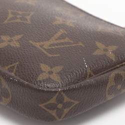 Pre Owned Louis Vuitton Monogram Canvas Mini Pochette Accessoires