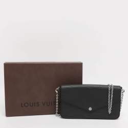 مملوكة مسبقًا حقيبة لوي فيتون فليسي صغيرة جلد أيبي أسود