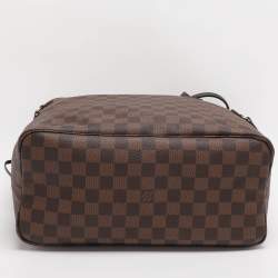 Pre Owned Louis Vuitton Damier Ebene Canvas Neverfull MM Bag