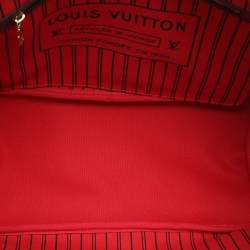 Pre Owned Louis Vuitton Damier Ebene Canvas Neverfull MM Bag