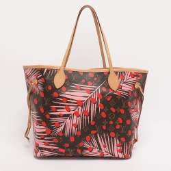 Pre Owned Louis Vuitton Monogram Canvas Jungle Dots Neverfull MM Bag