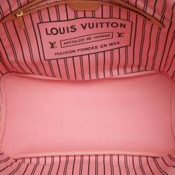 Pre Owned Louis Vuitton Monogram Canvas Jungle Dots Neverfull MM Bag