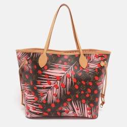 Pre Owned Louis Vuitton Monogram Canvas Jungle Dots Neverfull MM Bag