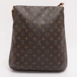 Pre Owned Louis Vuitton Monogram Canvas Musette Salsa GM Bag