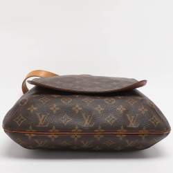 Pre Owned Louis Vuitton Monogram Canvas Musette Salsa GM Bag