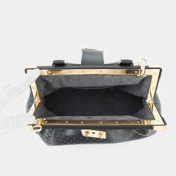Pre Owned Louis Vuitton Monogramclutch Noir Nanogram