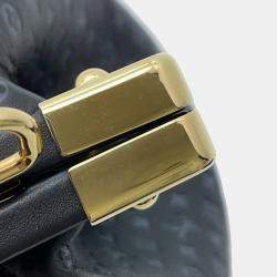 Pre Owned Louis Vuitton Monogramclutch Noir Nanogram