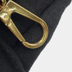 Pre Owned Louis Vuitton Capucines Noir Taurillon Leather Shearling Size MM