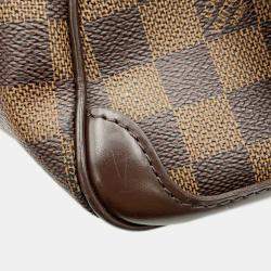 مملوكة مسبقًا Louis Vuitton Verona Red Damier Ebene Canvas Size PM