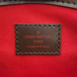 مملوكة مسبقًا Louis Vuitton Verona Red Damier Ebene Canvas Size PM