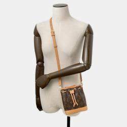 Pre Owned Louis Vuitton Nano Noe Brown Monogram