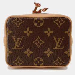 Pre Owned Louis Vuitton Nano Noe Brown Monogram