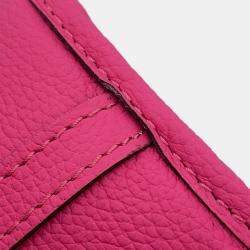 Pre Owned Louis Vuitton Neverfull Inside Out Rose Buffalo Pondichery Leather Monogram BB Handbag