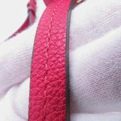 مملوكة مسبقًا حقيبة لويس فويتون سانتونغ جلد أمبرانت قرمزي مونوغرام