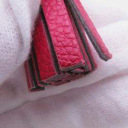 مملوكة مسبقًا حقيبة لويس فويتون سانتونغ جلد أمبرانت قرمزي مونوغرام