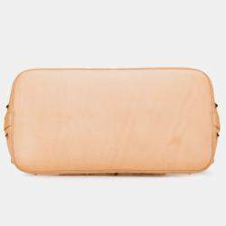 Pre Owned Louis Vuitton White Monogram Multicolore Alma PM