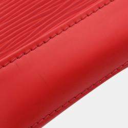Pre Owned Louis Vuitton Red Epi Alma MM
