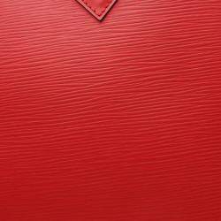 Pre Owned Louis Vuitton Red Epi Alma MM