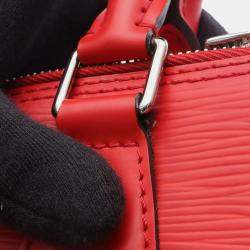Pre Owned Louis Vuitton Red Epi Alma MM