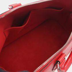 Pre Owned Louis Vuitton Red Epi Alma MM