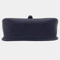 Pre Owned Louis Vuitton Black Leather Empreinte Diane