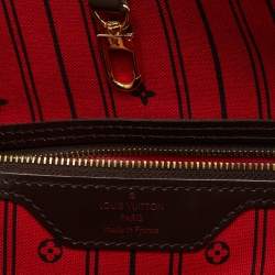 Pre Owned Louis Vuitton Damier Ebene Canvas Neverfull GM Bag