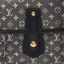 Pre Owned Louis Vuitton Black Monogram Mini Lin Besace Mary Kate
