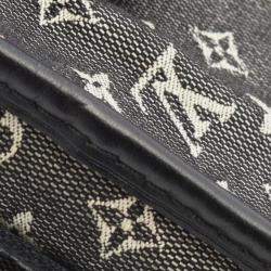 Pre Owned Louis Vuitton Black Monogram Mini Lin Besace Mary Kate