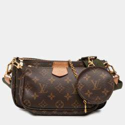 Pre Owned Louis Vuitton Brown Monogram Multi Pochette Accessoires
