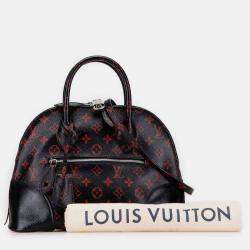 Pre Owned Louis Vuitton Black Monogram Infrarouge Alma PM