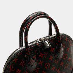 Pre Owned Louis Vuitton Black Monogram Infrarouge Alma PM