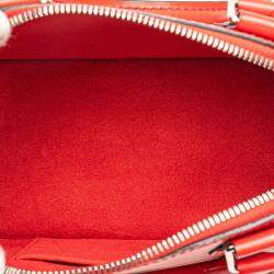 Pre Owned Louis Vuitton Red Epi Alma BB