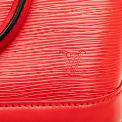 Pre Owned Louis Vuitton Red Epi Alma BB