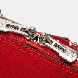 Pre Owned Louis Vuitton Red Epi Alma BB