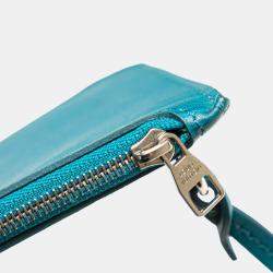 Pre Owned Louis Vuitton Blue Epi Neverfull MM