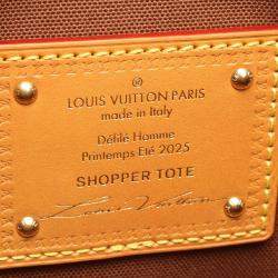 Pre Owned Louis Vuitton Brown Autres Cuir Monogram Shopper Tote MM