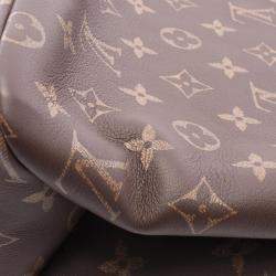 Pre Owned Louis Vuitton Brown Autres Cuir Monogram Shopper Tote MM