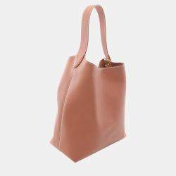 Pre Owned Louis Vuitton Brown Grained Calfskin Low Key Hobo MM