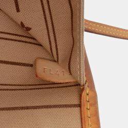 Pre Owned Louis Vuitton Brown Monogram Neverfull GM