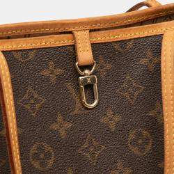 Pre Owned Louis Vuitton Brown Monogram Neverfull GM