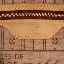 Pre Owned Louis Vuitton Brown Monogram Neverfull GM