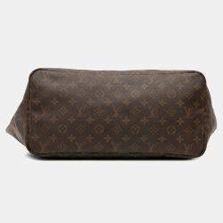 Pre Owned Louis Vuitton Brown Monogram Neverfull GM