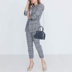 Pre Owned Louis Vuitton Indigo Epi Leather Alma BB Bag