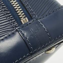 Pre Owned Louis Vuitton Indigo Epi Leather Alma BB Bag