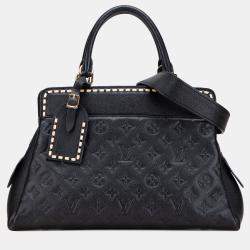 Pre Owned Louis Vuitton Black Monogram Empreinte Vosges MM