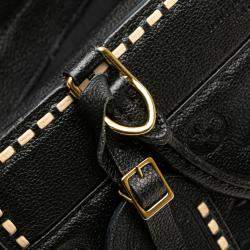 Pre Owned Louis Vuitton Black Monogram Empreinte Vosges MM