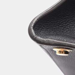 Pre Owned Louis Vuitton Black Taurillon City Steamer PM