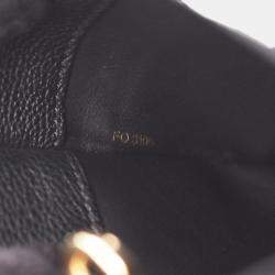 Pre Owned Louis Vuitton Black Taurillon City Steamer PM