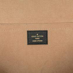 Pre Owned Louis Vuitton Black Monogram Empreinte Marignan